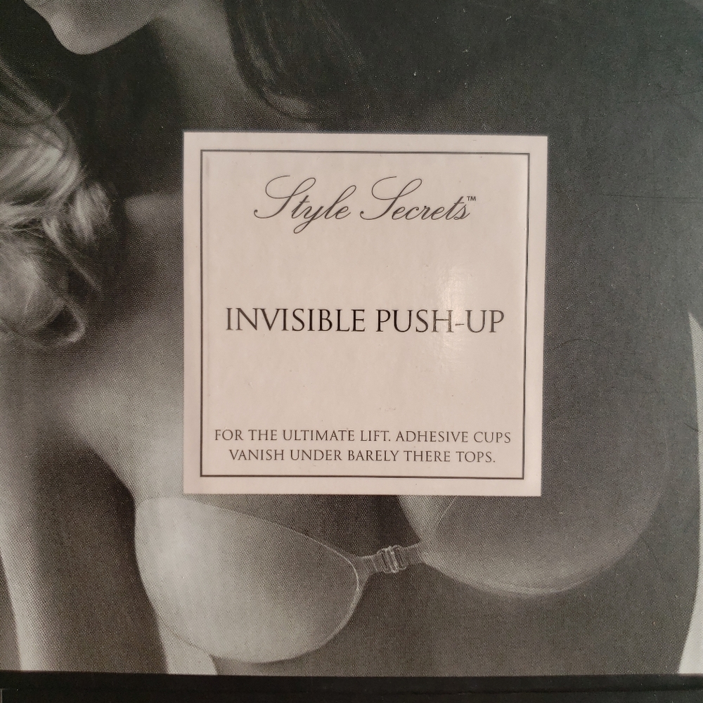 Victoria Secret Invisible Pushup Bra. A CUP. Never worn
